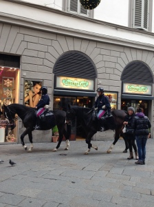 Cops on horses