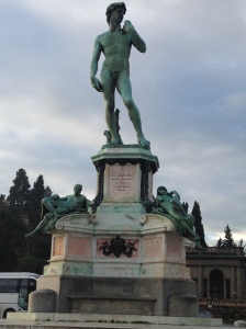David's naked statue